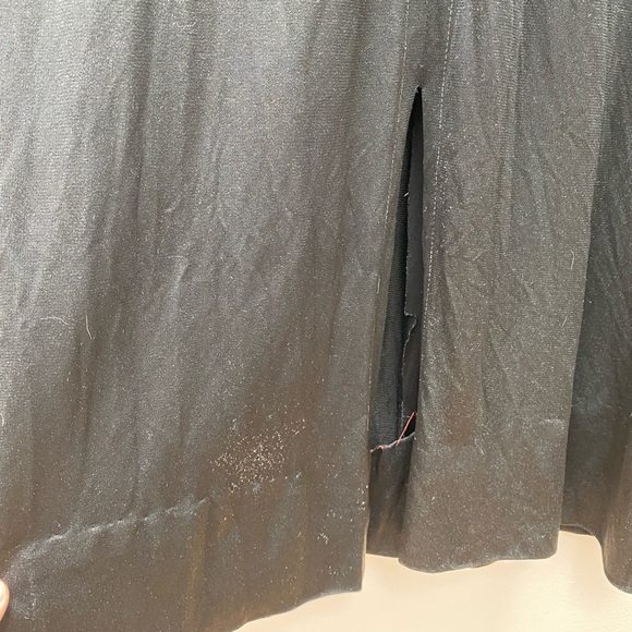 Vintage - 1960’s / 1970’s Mod Psychedelic Floral Black Casual Dress - Picture 3 of 8